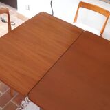 Scandinavian extendable dining table