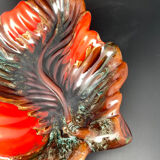 Vallauris Leaf-shaped presentation and decoration cup