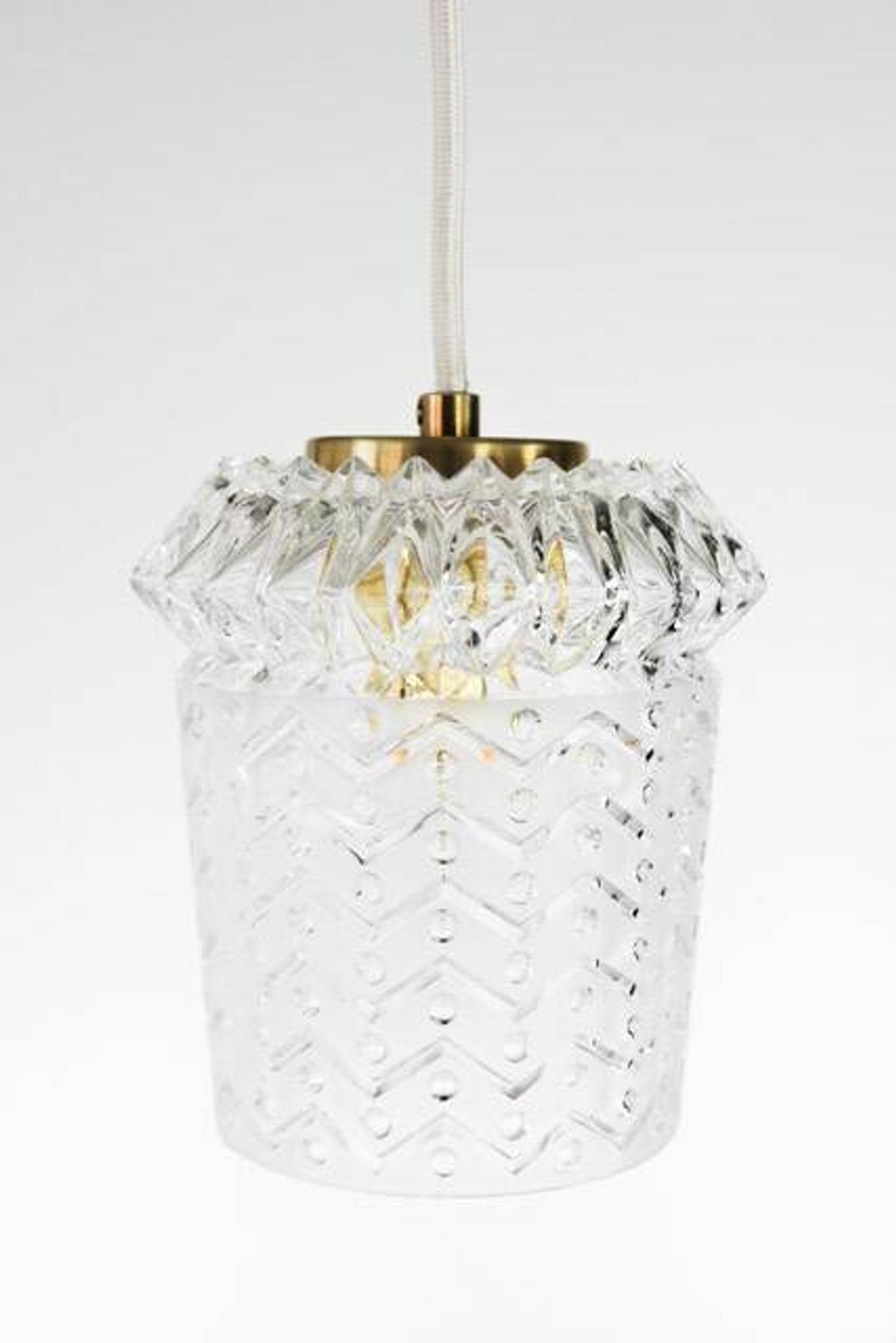 VICTORIA * Mid Century Modern Hanging Light * Rewired Light * Vintage Ceiling Lamp Fixture * Yugosla
