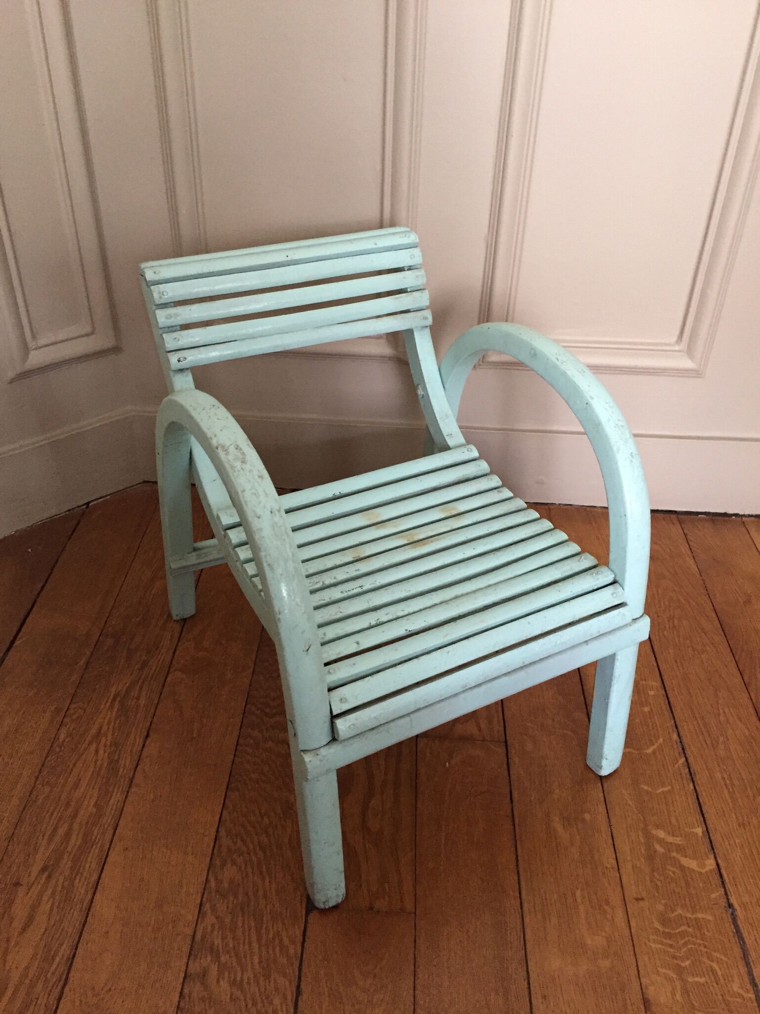 Pair of old children's chairs