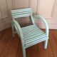Pair of old children's chairs