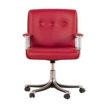 Chaise de bureau par Osvaldo Borsani pour Tecno, années 1970