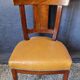 Mahogany office chair
