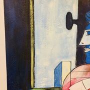 "Tableau 'The Seated Woman' by Pablo Picasso painted in 1937."