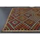 Vintage Turkish Oushak Handmade Wool Cotton Brown Area Rug 180x291