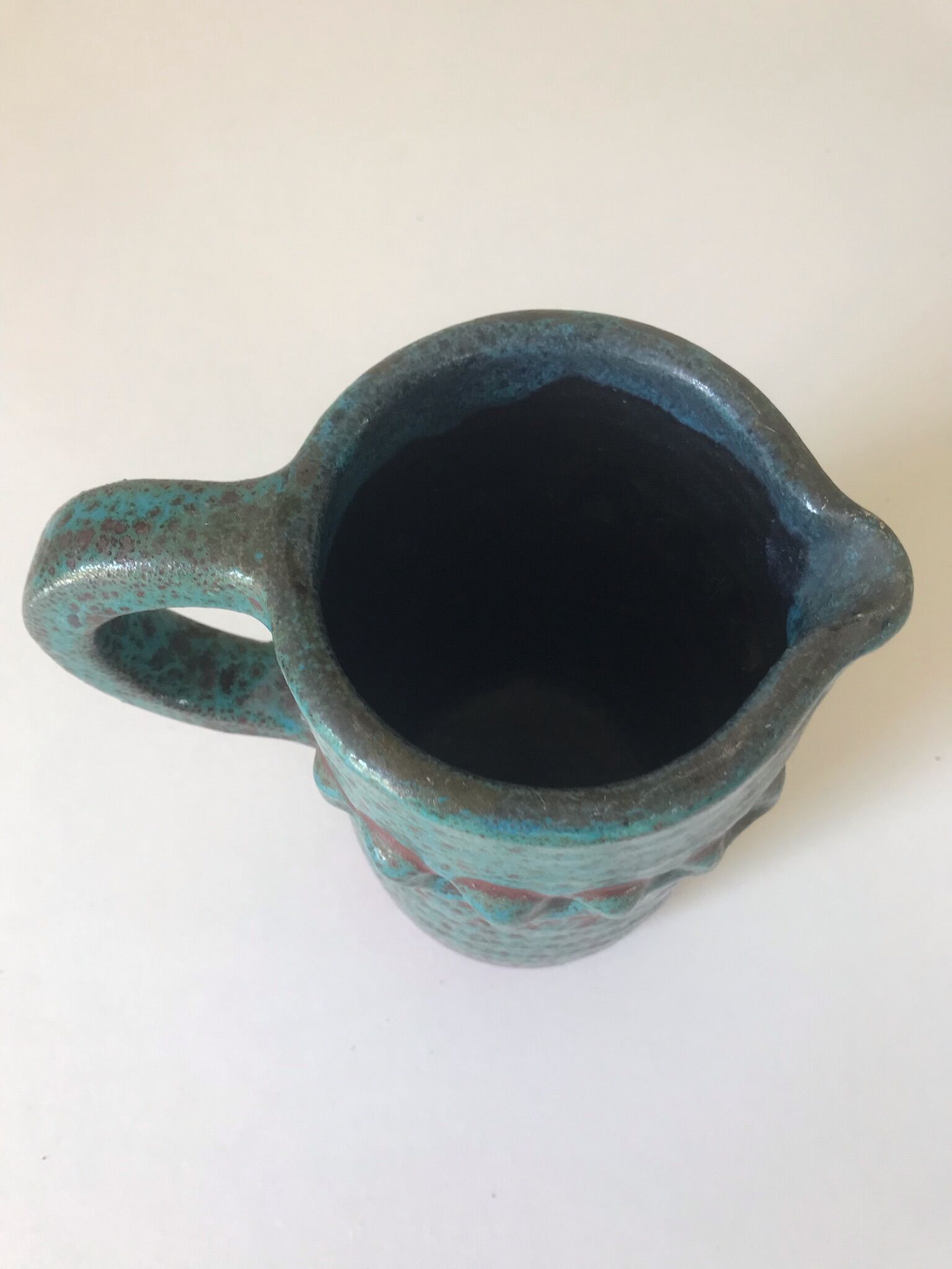 Ceramic pitcher accolay 60 years