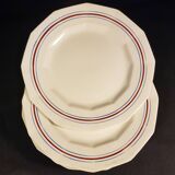 Old earthenware plates