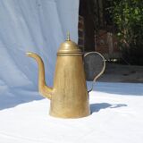 Theiere en laiton vintage