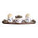 Vintage 1970s Condiment Set Salt Pepper Mustard Housekeeper Service