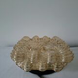 Limburg amber glass ceiling lamp