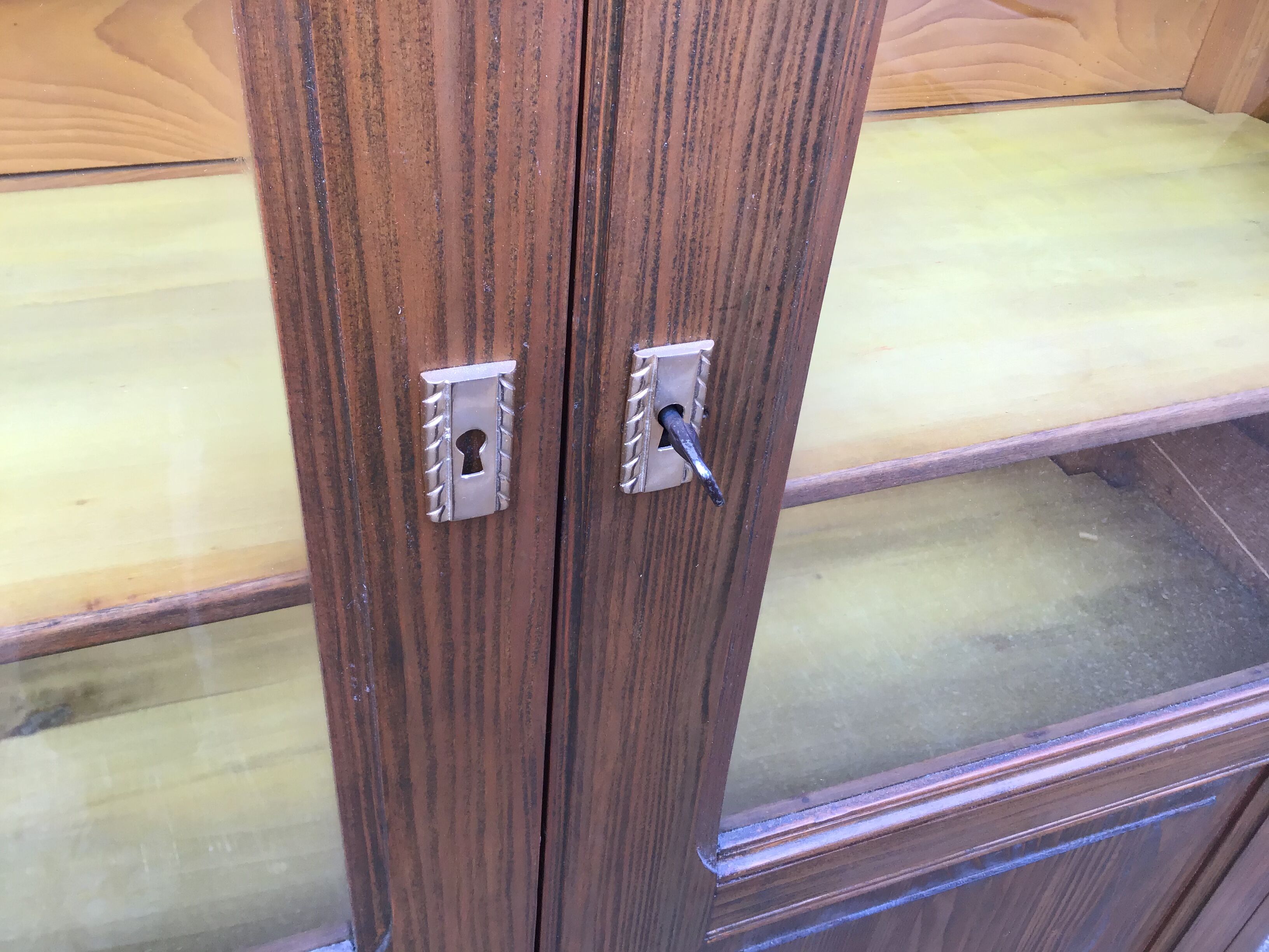 Showcase / library spirit Parisian cabinet vintage 1950