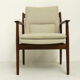 Fauteuil d'Arne Vodder en palissandre Danemark années 1960