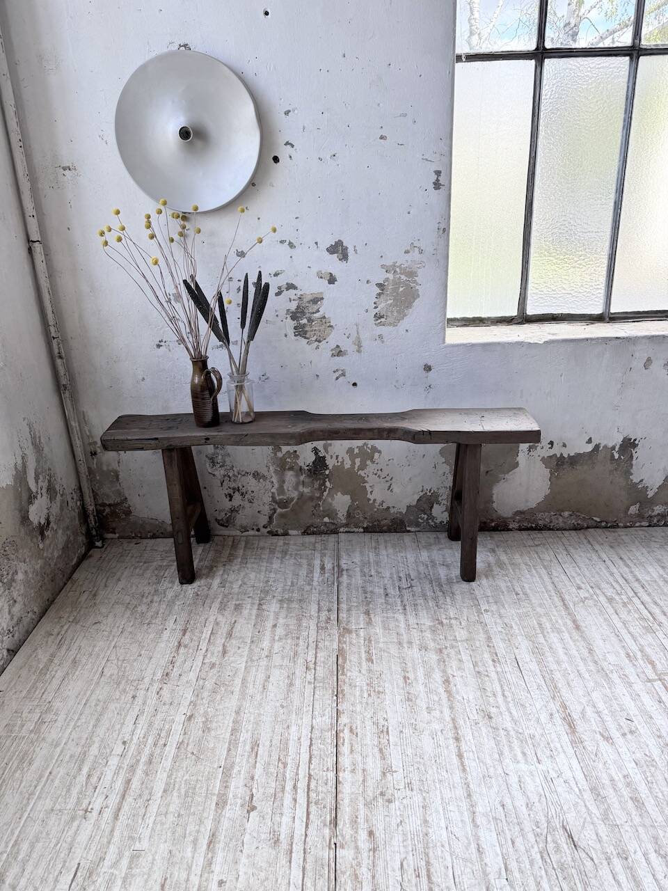 Banc console établi 1950
