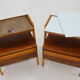 1960s Pair of Bedside Tables by Interier,Czechoslovakia