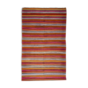 Tapis kilim rayé 270x163 cm