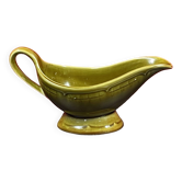 Gien, Saucière de couleur vert olive