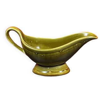 Gien, Olive green gravy boat