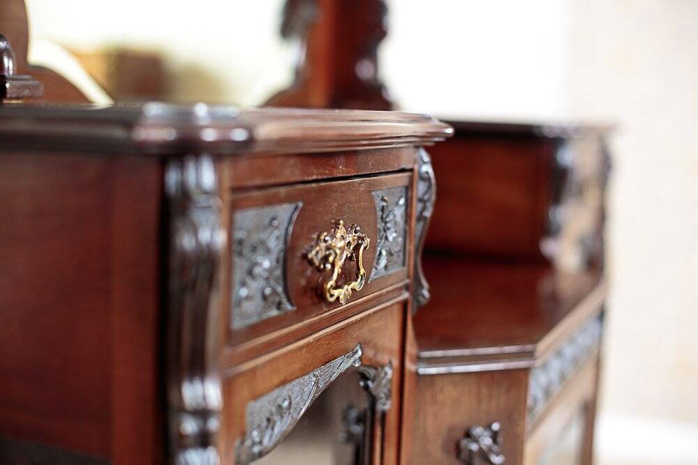 English Mahogany Cabinet, 1930s