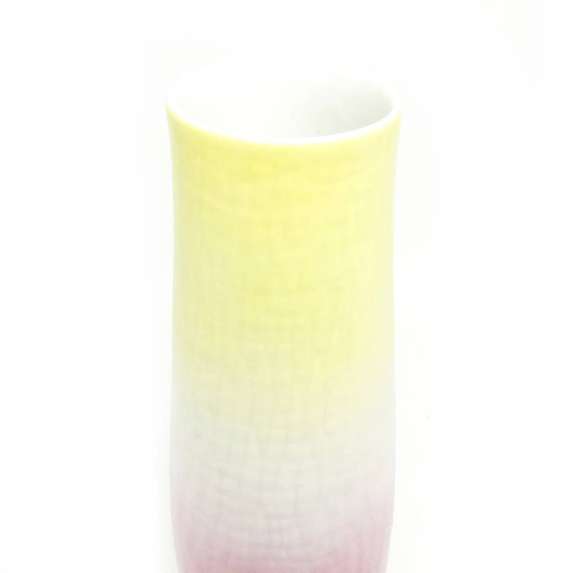 Vase New Look, moderne du milieu du siècle, porcelaine, Ćmielów, Pologne, années 1950