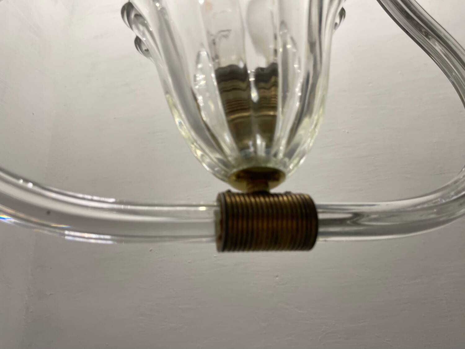 Murano Glass Light Pendant 1950’s