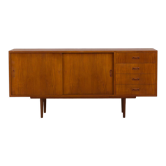 Enfilade danoise en teck, années 1960
