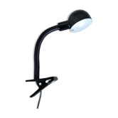Lampe de bureau flexible vintage à pince