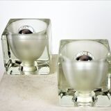 Ice Cube Table Lamp from Peill & Putzler, Set of 2
