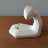 White porcelain hooks