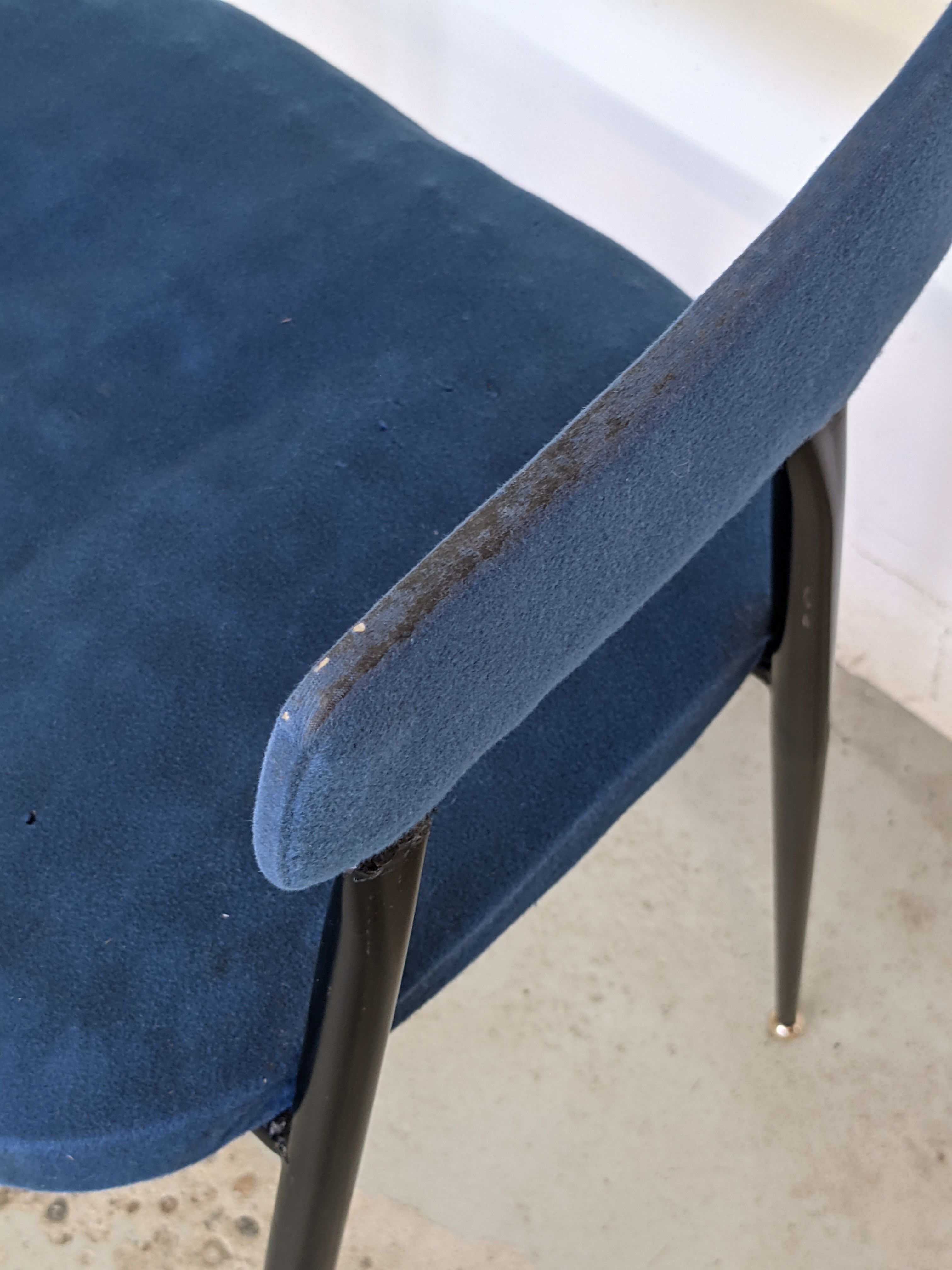 Pair of compass chairs - 50s