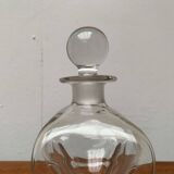 Vintage glass bottle Kluk Kluk Danish from Holmegaard