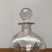 Bouteille vintage en verre Kluk Kluk danoise de Holmegaard