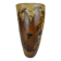 Old glass horn african art senegal lac rose vintage horn glass african art