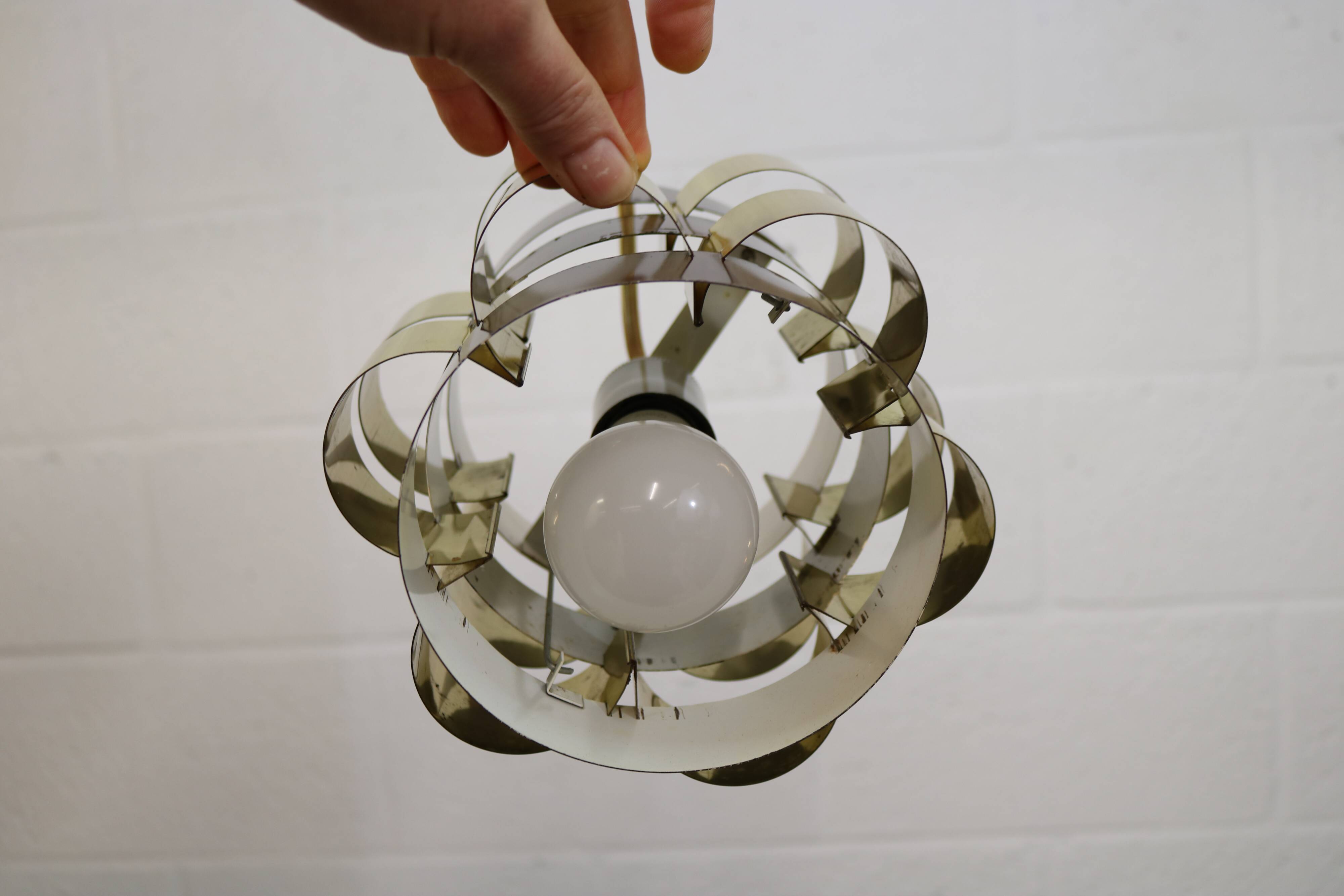 classic mid-century pendant lamp *** Werner Schou *** Coronell Elektro