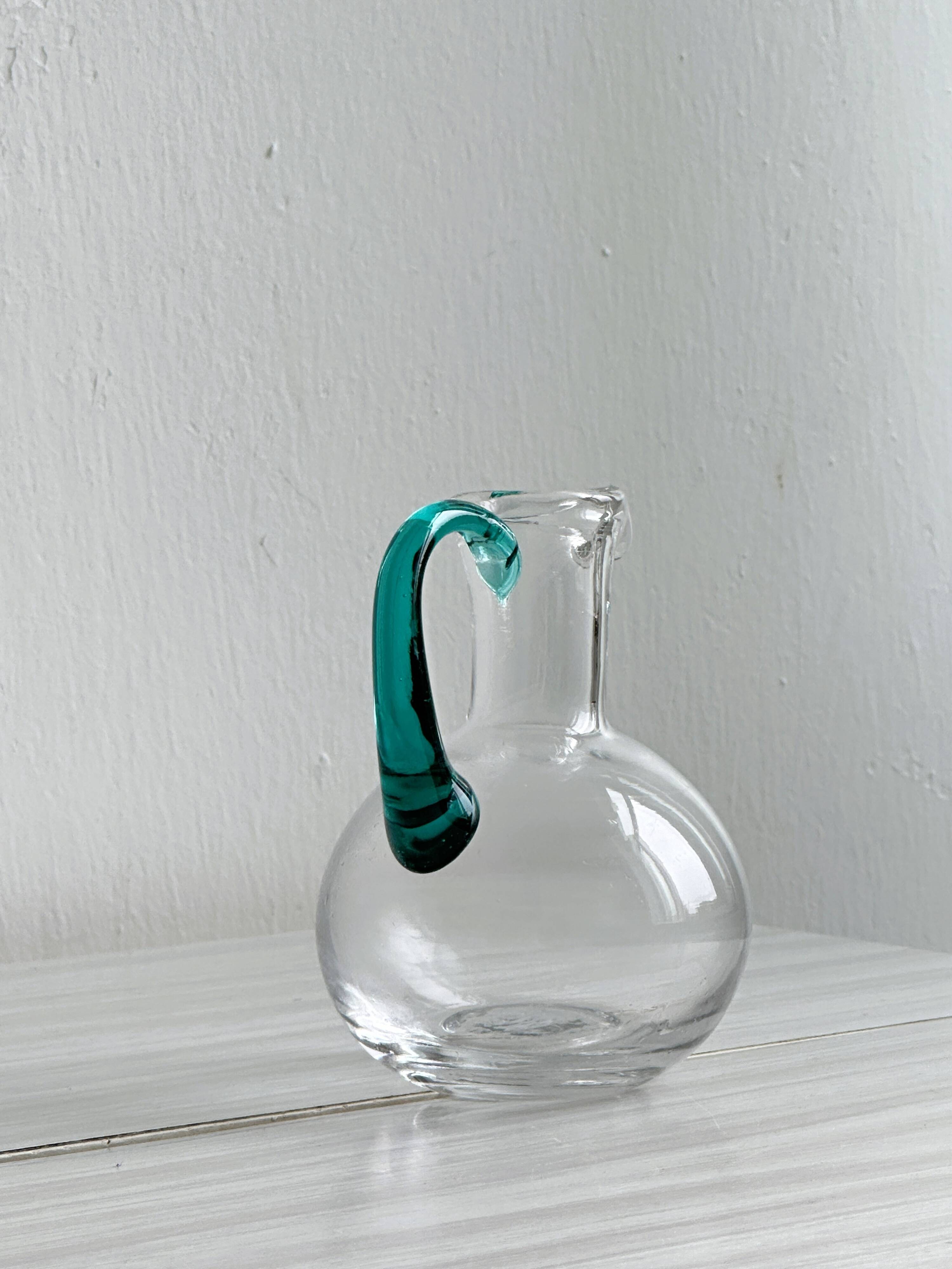 Blown glass oil cruet