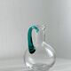 Blown glass oil cruet
