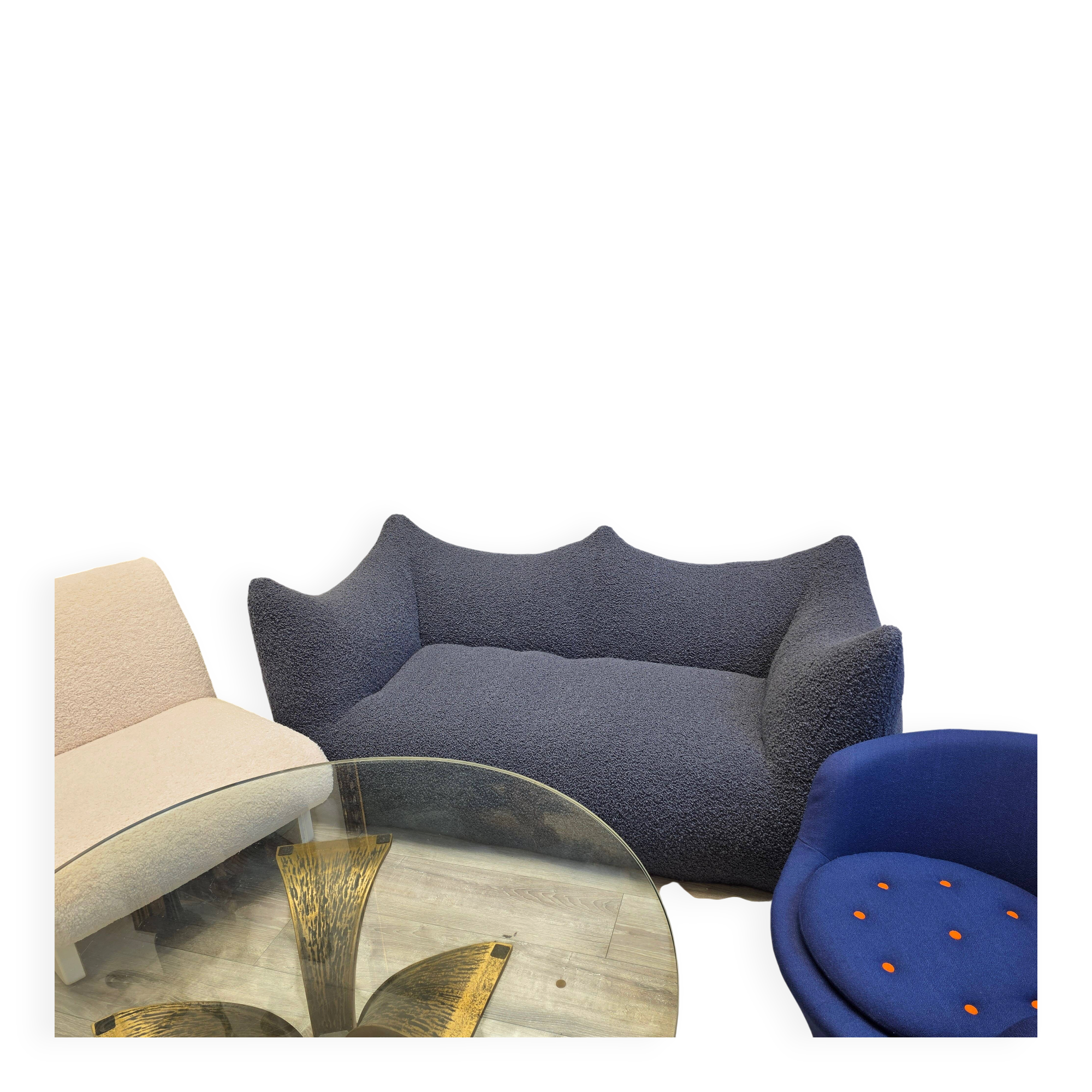 Canapé "Le Bambole" by Mario Bellini for B&B Italia, 1970s