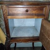 Marble bedside table