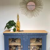 Art Deco window furniture gray blue