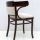 Thonet Austrian Curved Wood Armrests Chair, 1920s