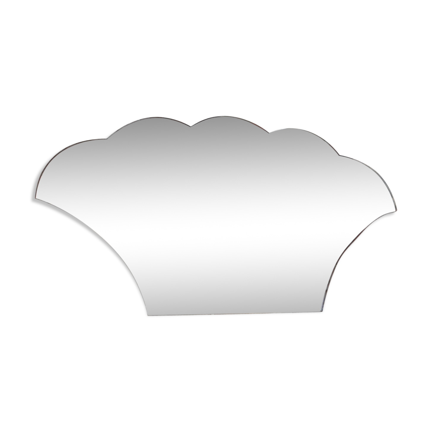 Mirror shape basket 60x33cm