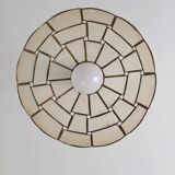Vintage mother-of-pearl pendant light
