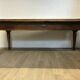 Oak and walnut table