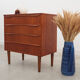 Teak chest of drawers, Danish design, 1970s, made in Denmark