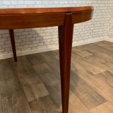 Extendable round table in rosewood 1960
