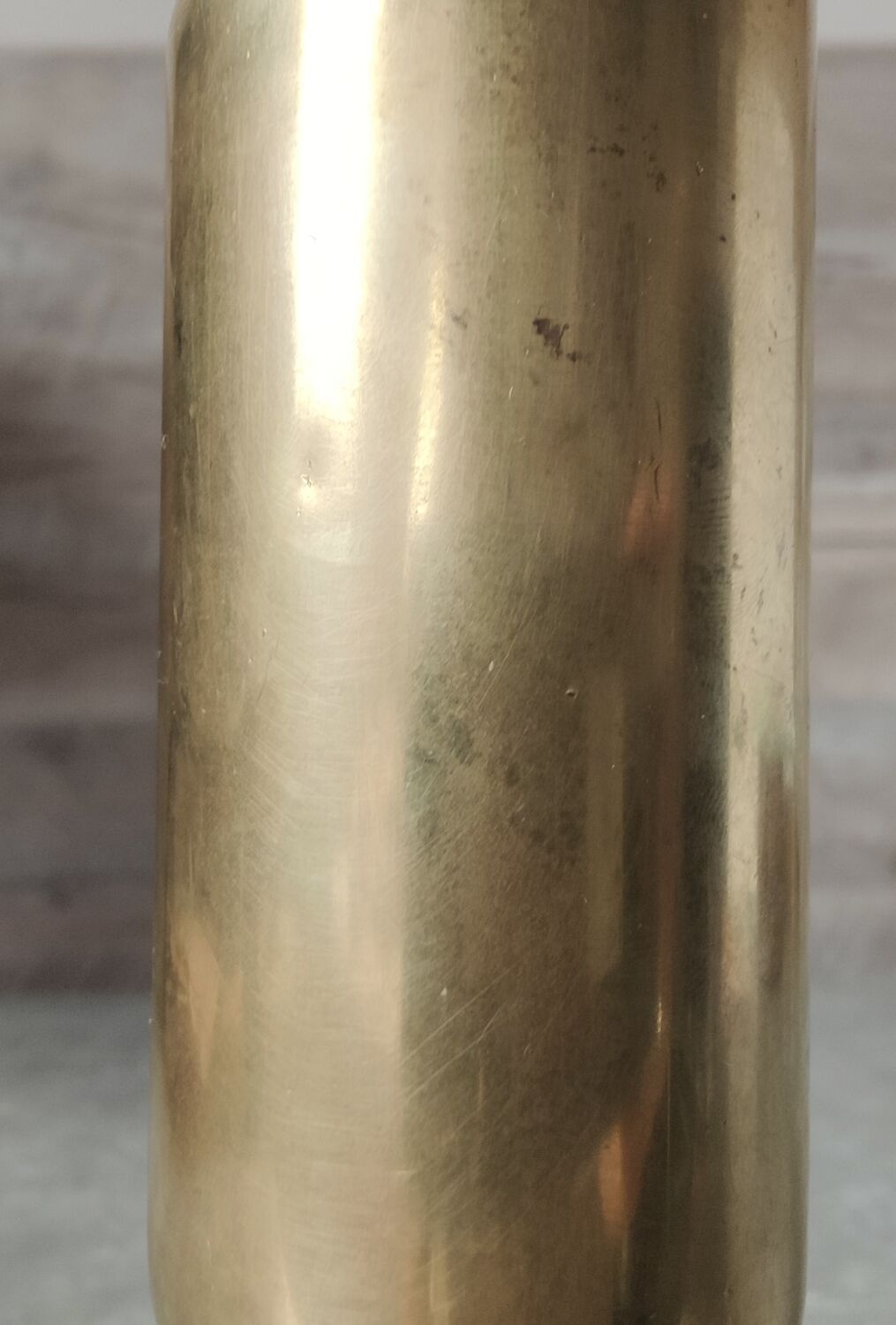 Brass candle holder