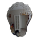 Beveled and chiseled mirror glass, art deco, 50s/60s