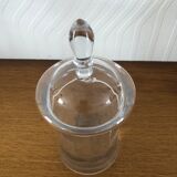 Bonbonnière with its glass lid