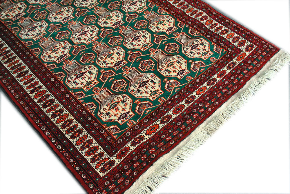 Very fine authentic Persian rug torkaman 173x132cm