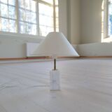 Mid-century solid marble table lamp Bergbom Sweden 1960s