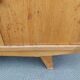 solid wood buffet, compass feet